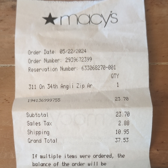 Light Blue Floral Wristlet Wallet - Picture 4 of 4